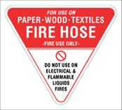 Fire Hose Identification Sign 